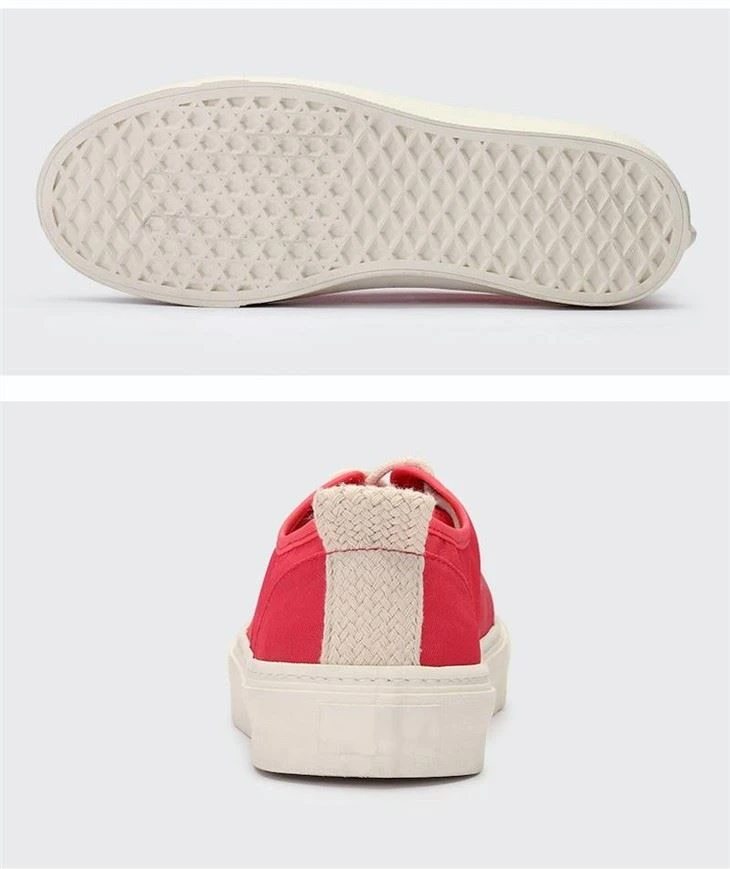 Canvas shoes back side